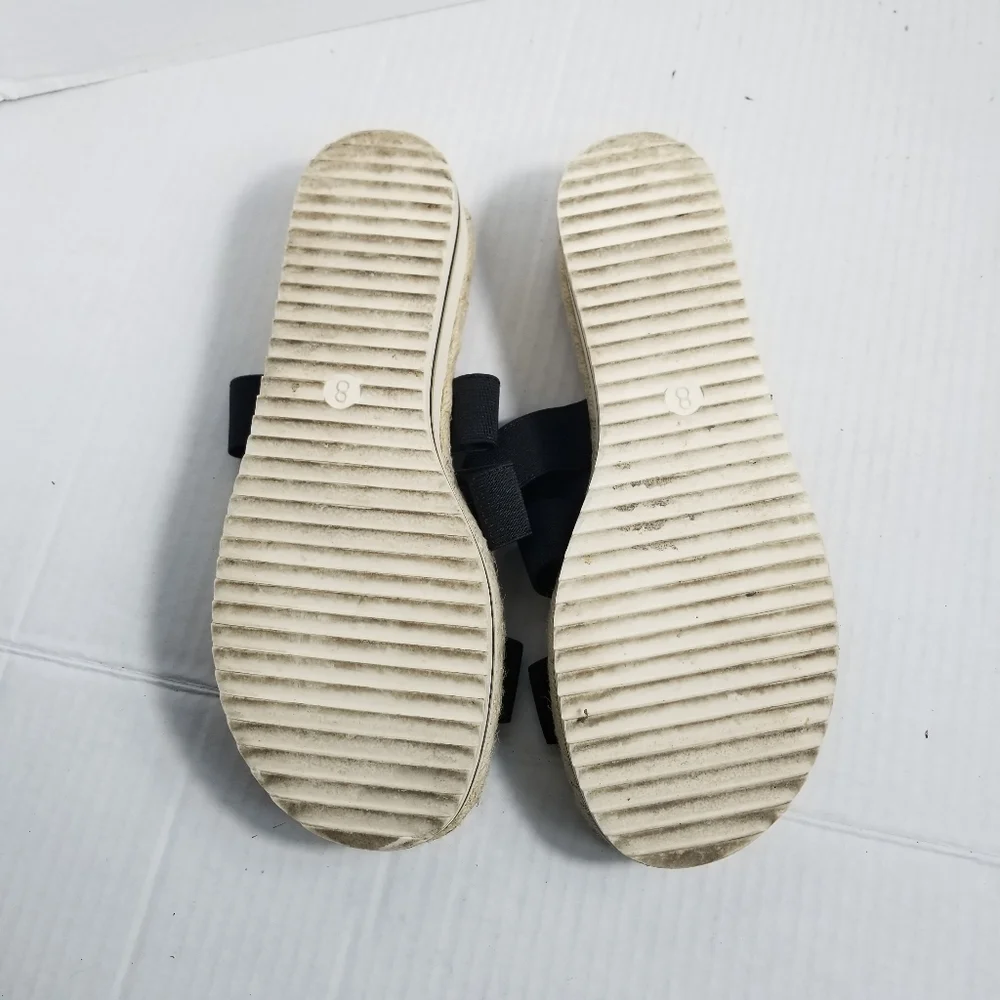 UNIVERSAL THREAD WOMEN'S WEDGE SANDALS SIZE 8
